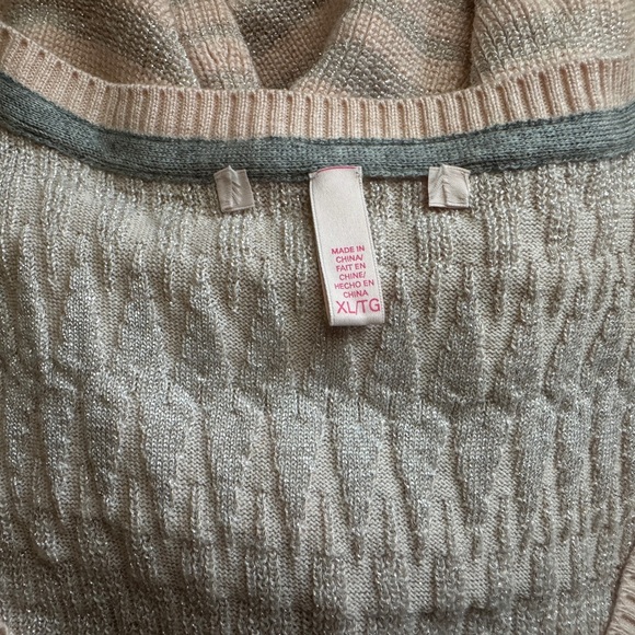 Victoria’s Secret Pink/Gray/Silver Sweater Dress. SZ XL. - Picture 5 of 5